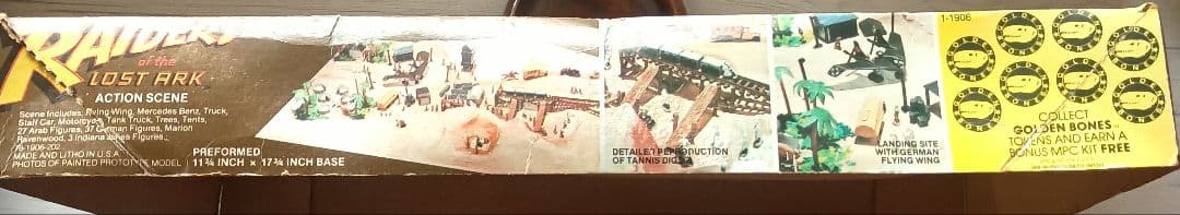 インディ・ジョーンズ レイダース 失われたアーク 砂漠の追跡　プラモデル