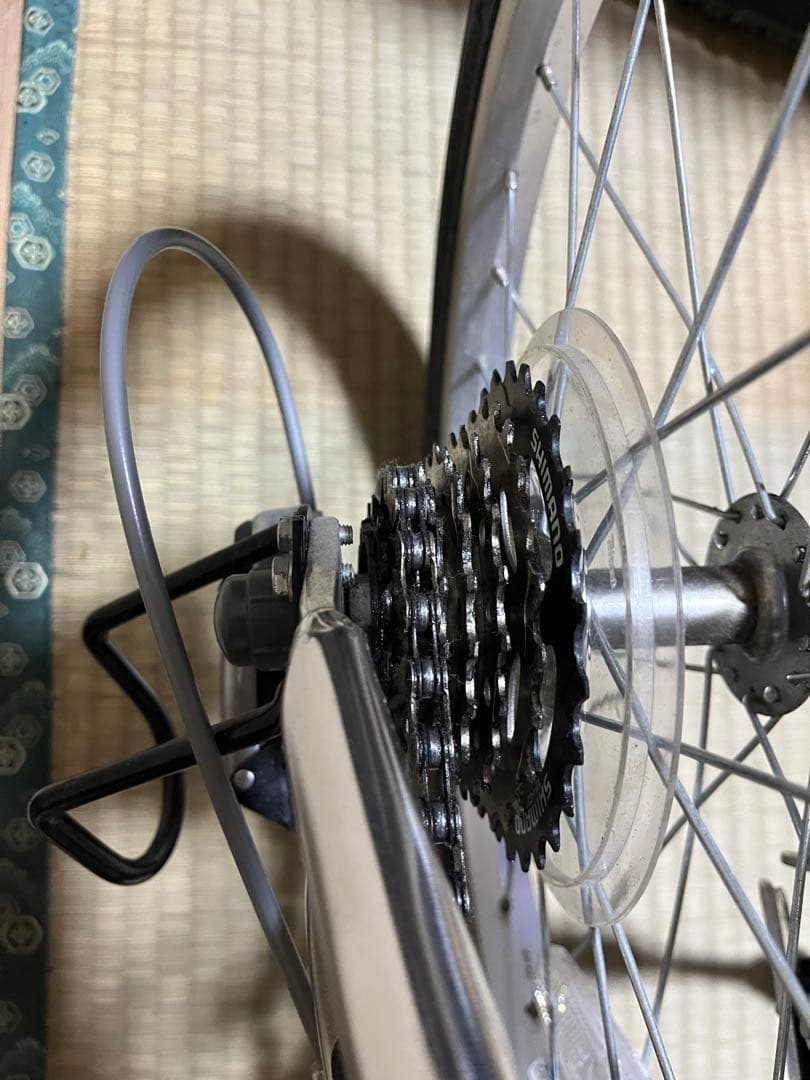 Panasonic LIGHT WING折りたたみ自転車 青