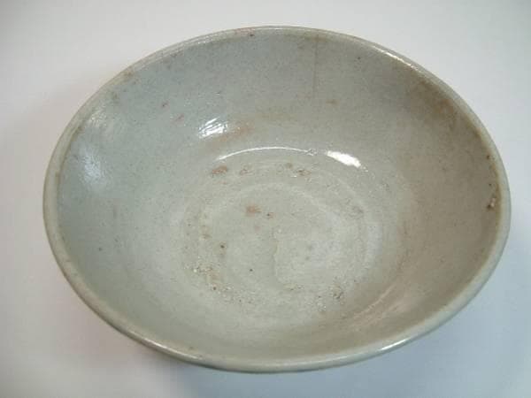 茶碗■明朝染付碗 第参号 唐物 平茶碗 骨董品 古い平鉢 花唐草紋 古玩 唐物■