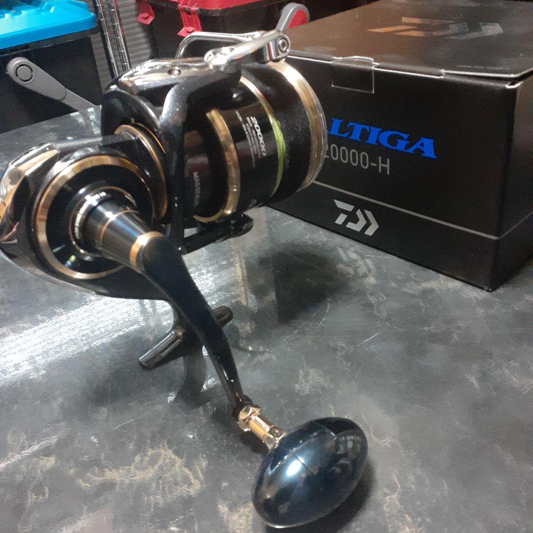 DAIWA SALTIGA 20000-H スピニングリール　オッズポート9号
