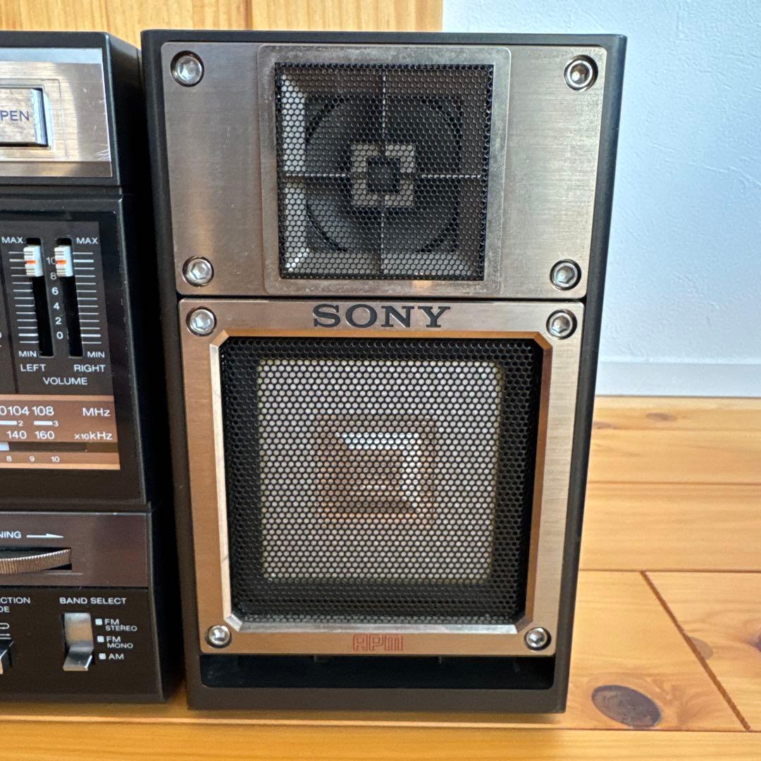 とんとん　希少 SONYソニー CFD-5 システムコンポ ラジカセ