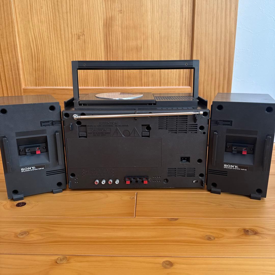 とんとん　希少 SONYソニー CFD-5 システムコンポ ラジカセ