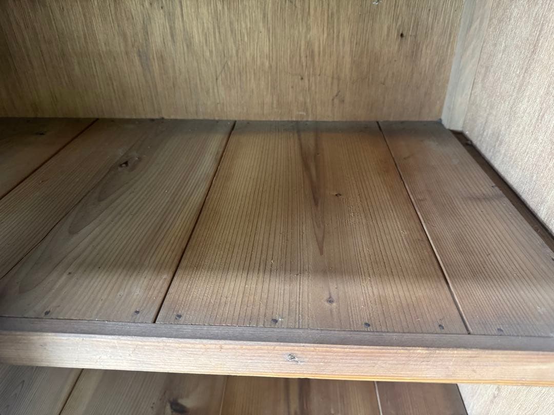 昭和レトロ 二段商品棚 ショーケース 引き取り限定