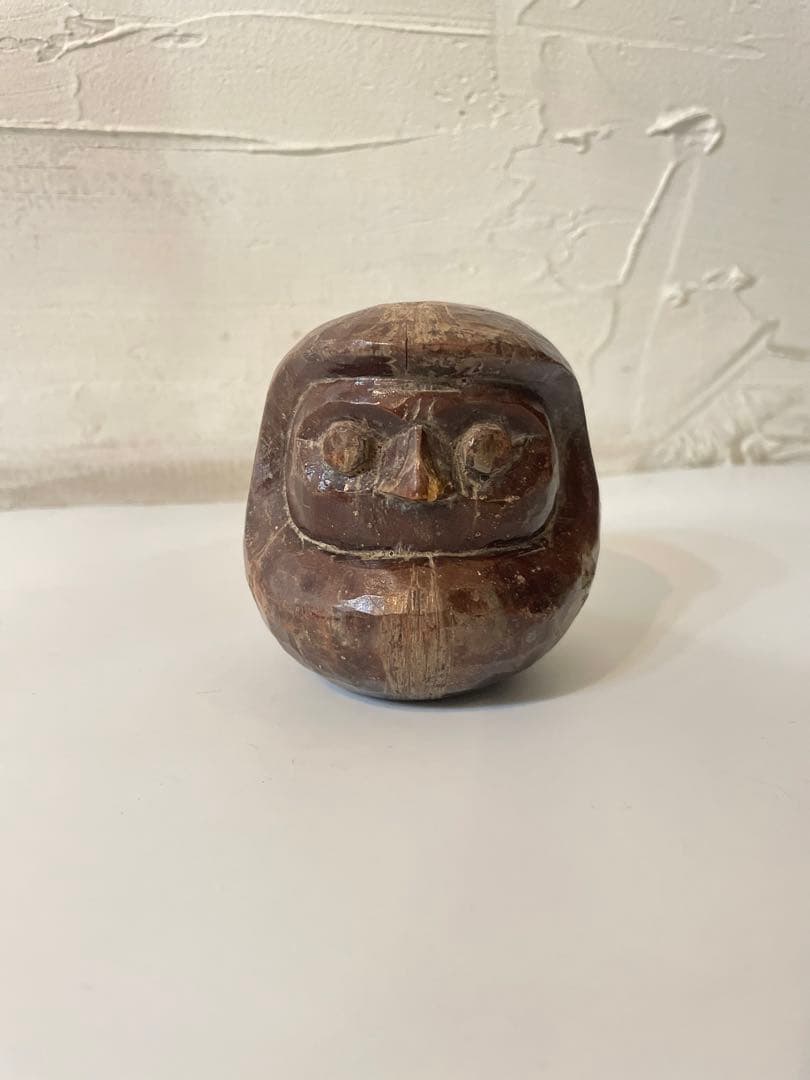 だるま 達磨 張子型 木型 アンティーク 古道具 インテリア オブジェ