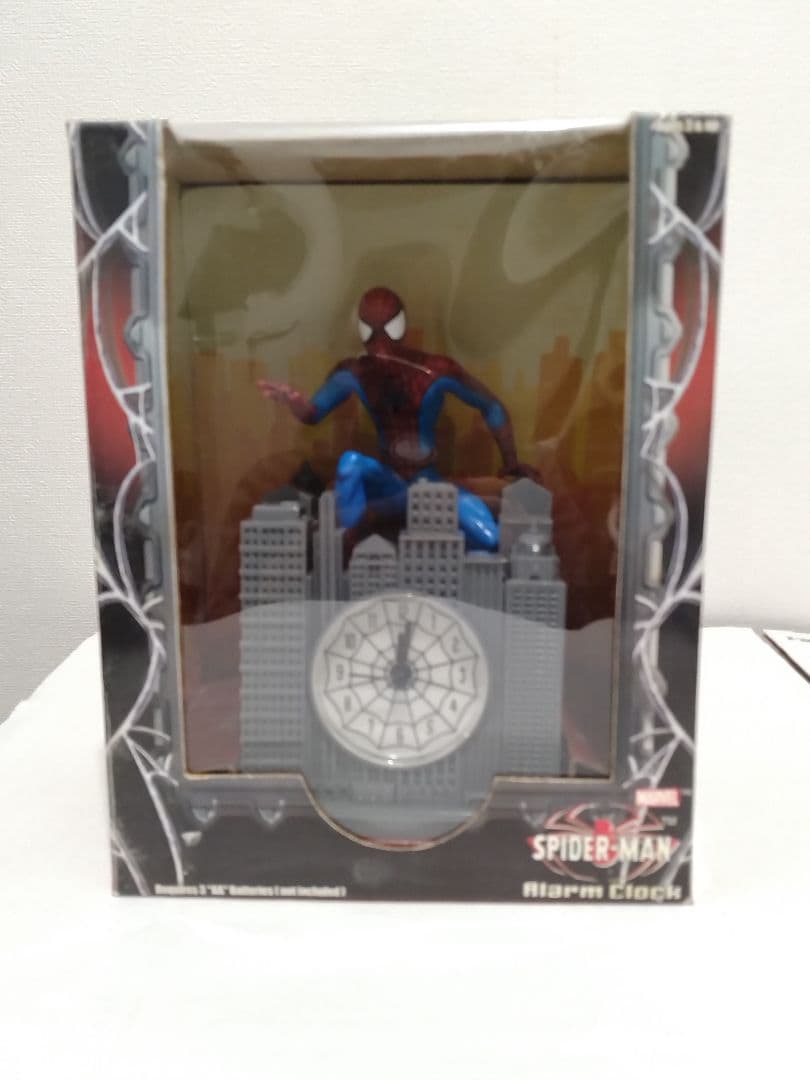 匿名配送可能　スパイダーマン　目覚まし時計　新品　未使用