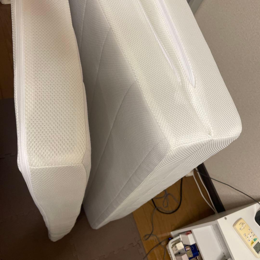 ホワイト シングルサイズ マットレス