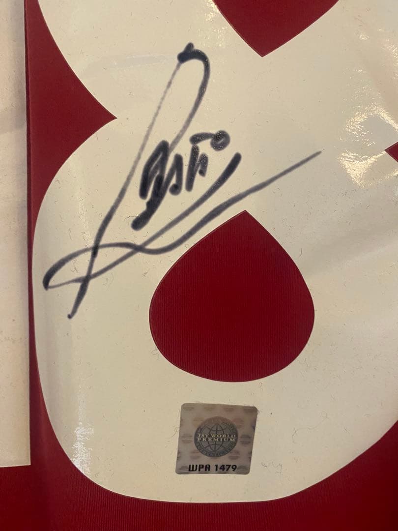 バティストゥータ　サイン入りユニフォーム　ASローマ