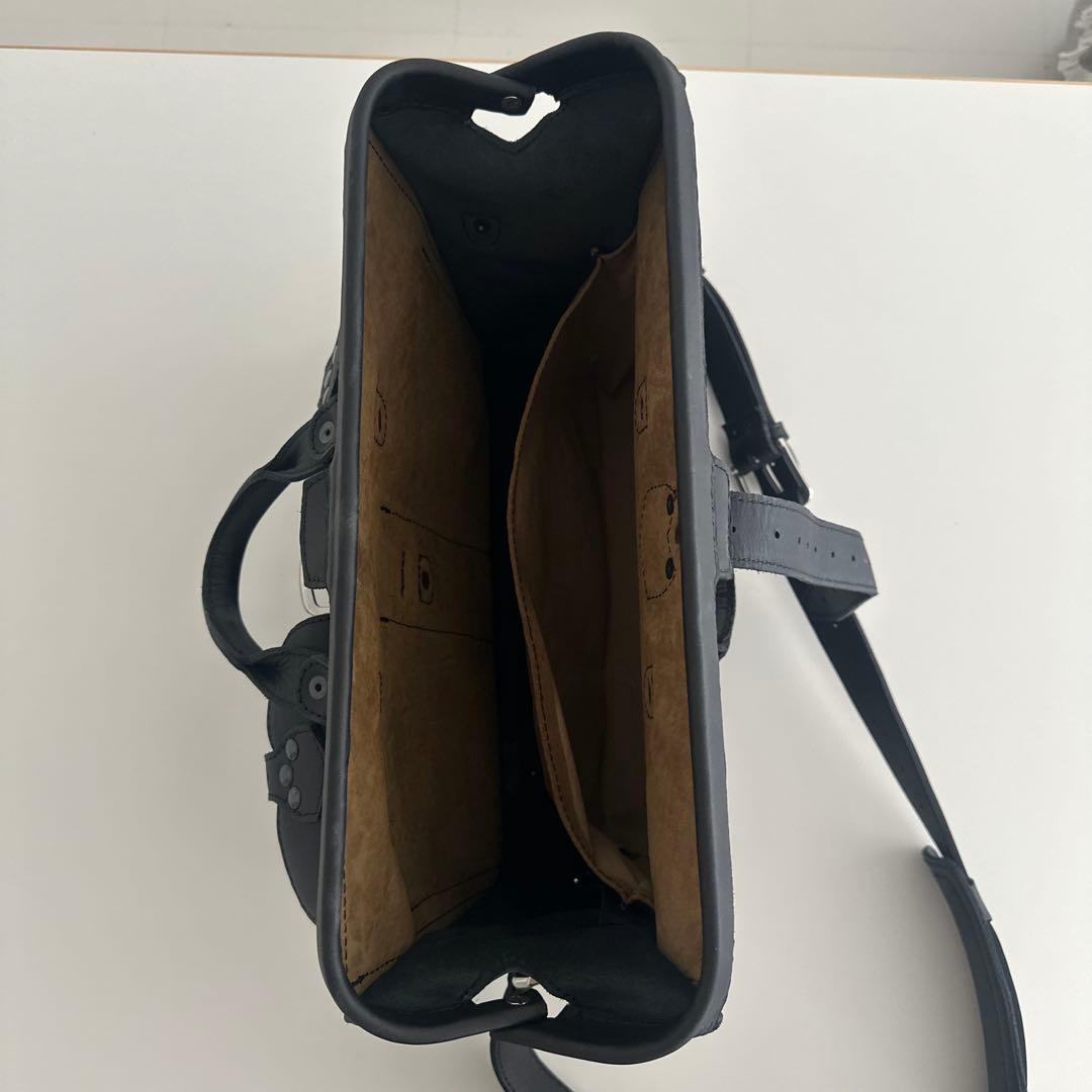 Saddleback Flight Bag レザーブリーフケース ブラック