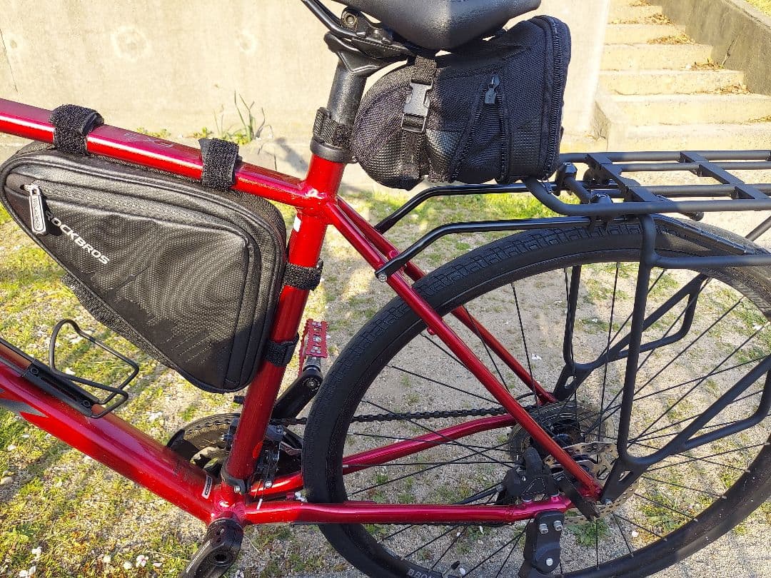 TREK FX3 Disc Lサイズ リアキャリア、サイドスタンド付