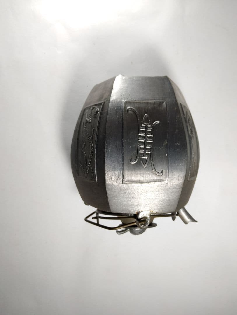 六角形金属製急須