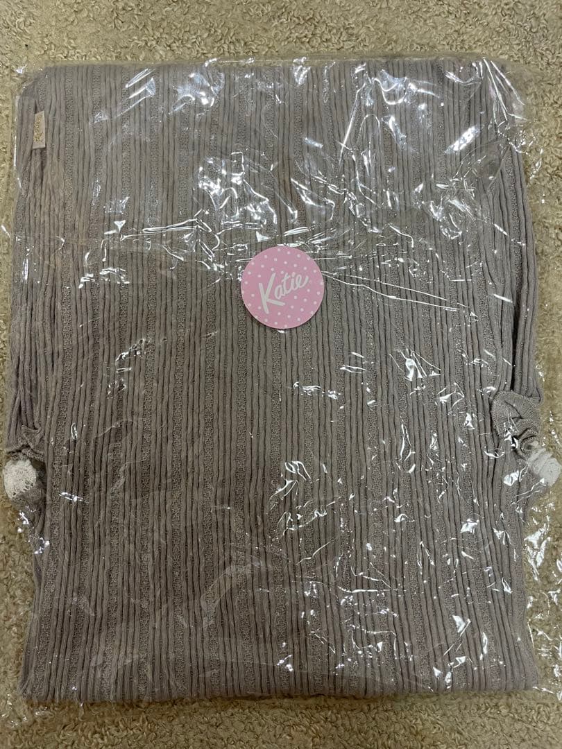 新品　Katie UNDER PRETTIES ダブルタンクワンピース　グレー