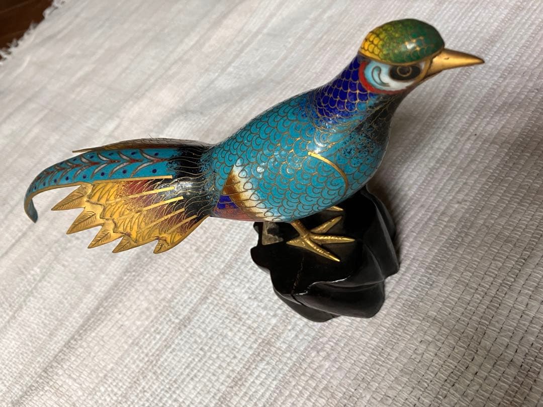 タイ民芸品 鳥置物