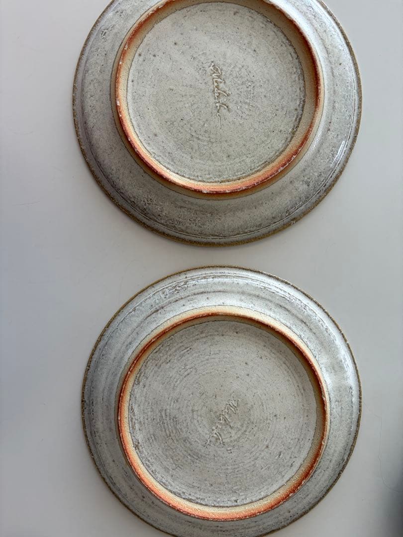 鈴木麻起子さんラパン・アルジョンテ（銀色うさぎ）2枚セット★プレート