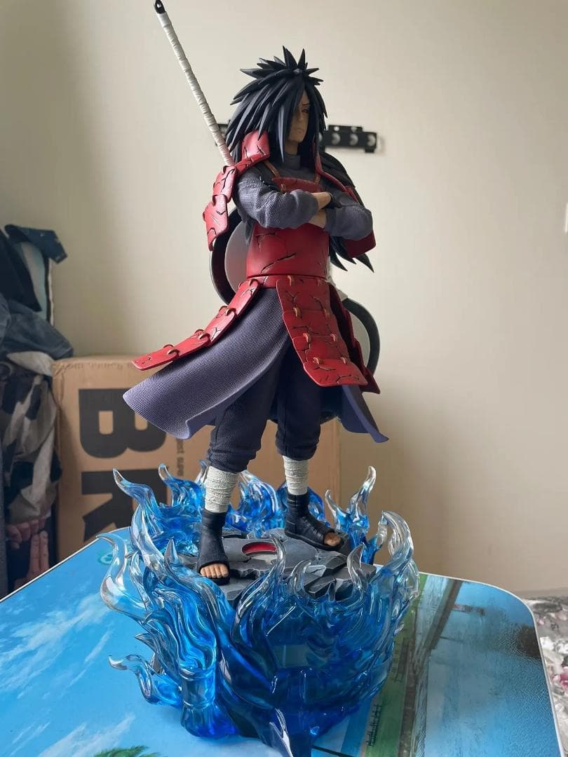 ナルト 疾風伝 うちはマダラ ガレージキット 塗装済み完成品 フィギュア