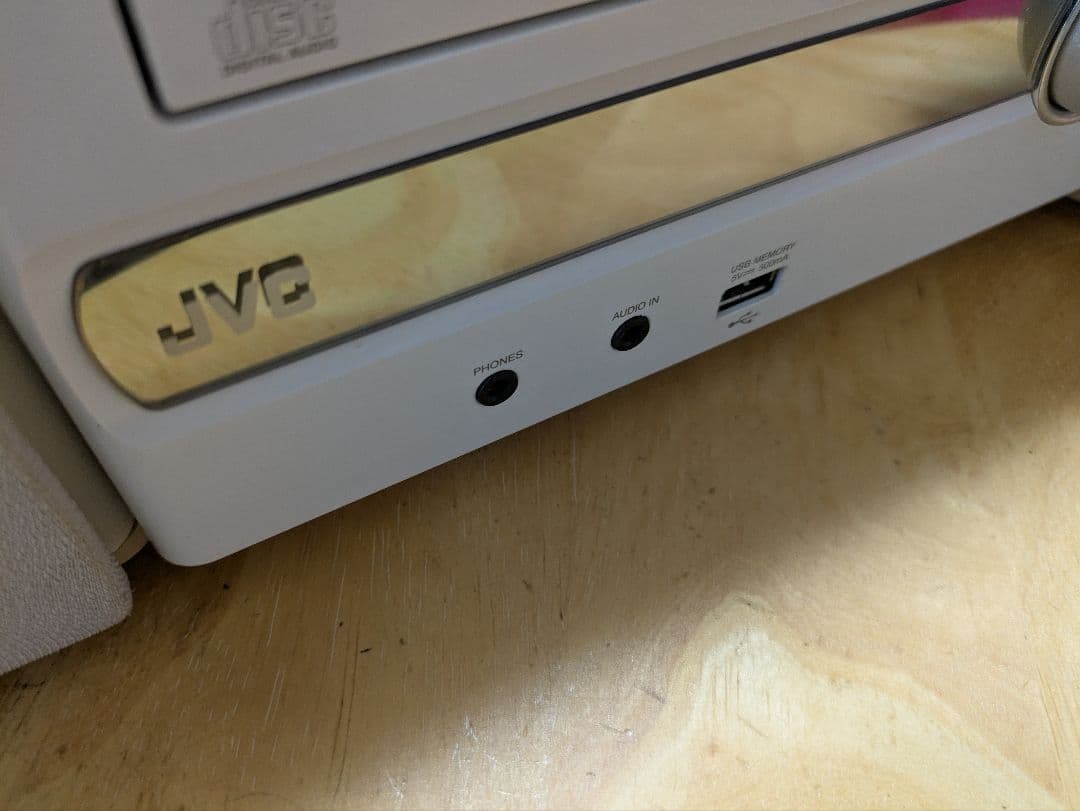 JVC ミニコンポ USBポート付き