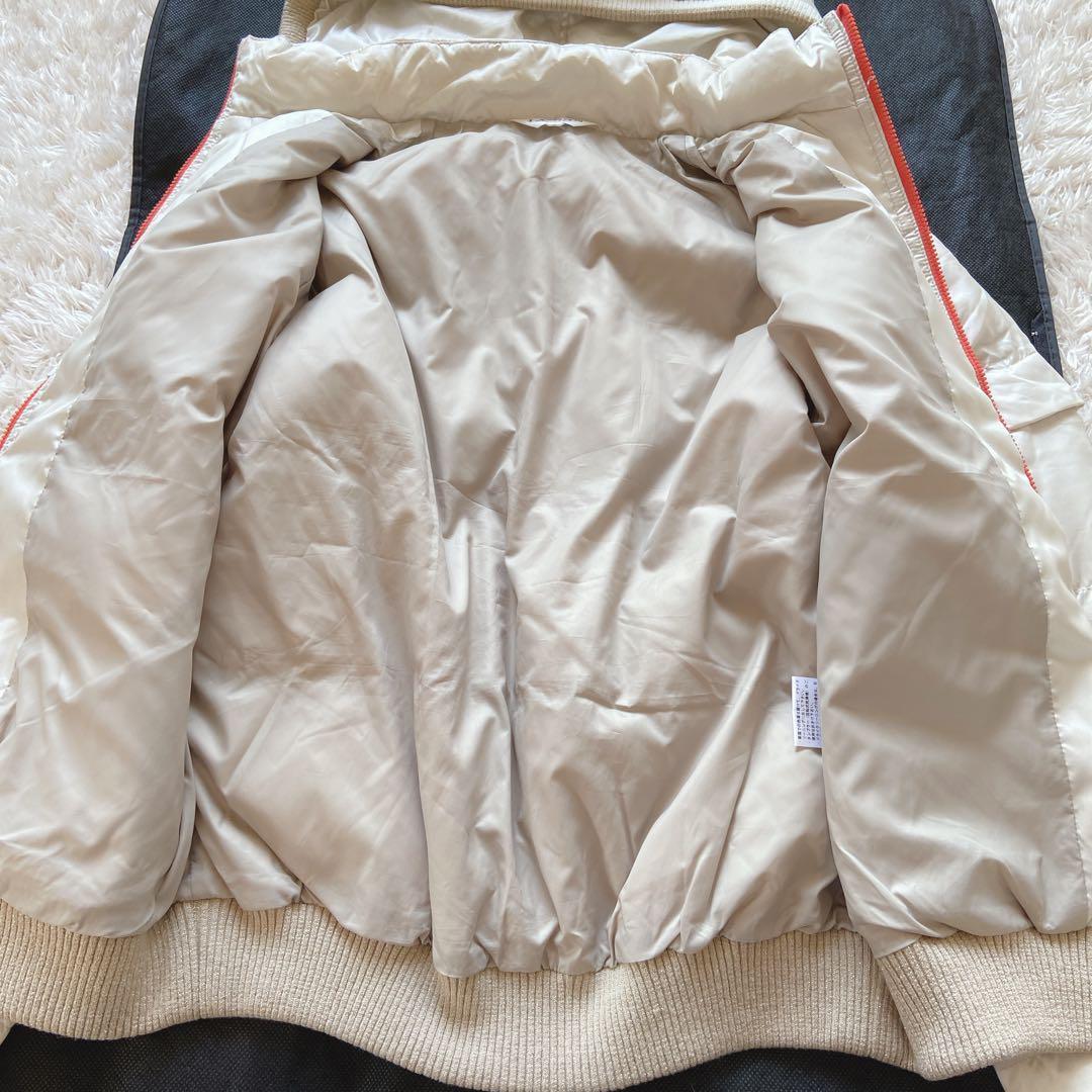3way ランバンSPORT ダウンジャケット　袖着脱　フード付き　アイボリー