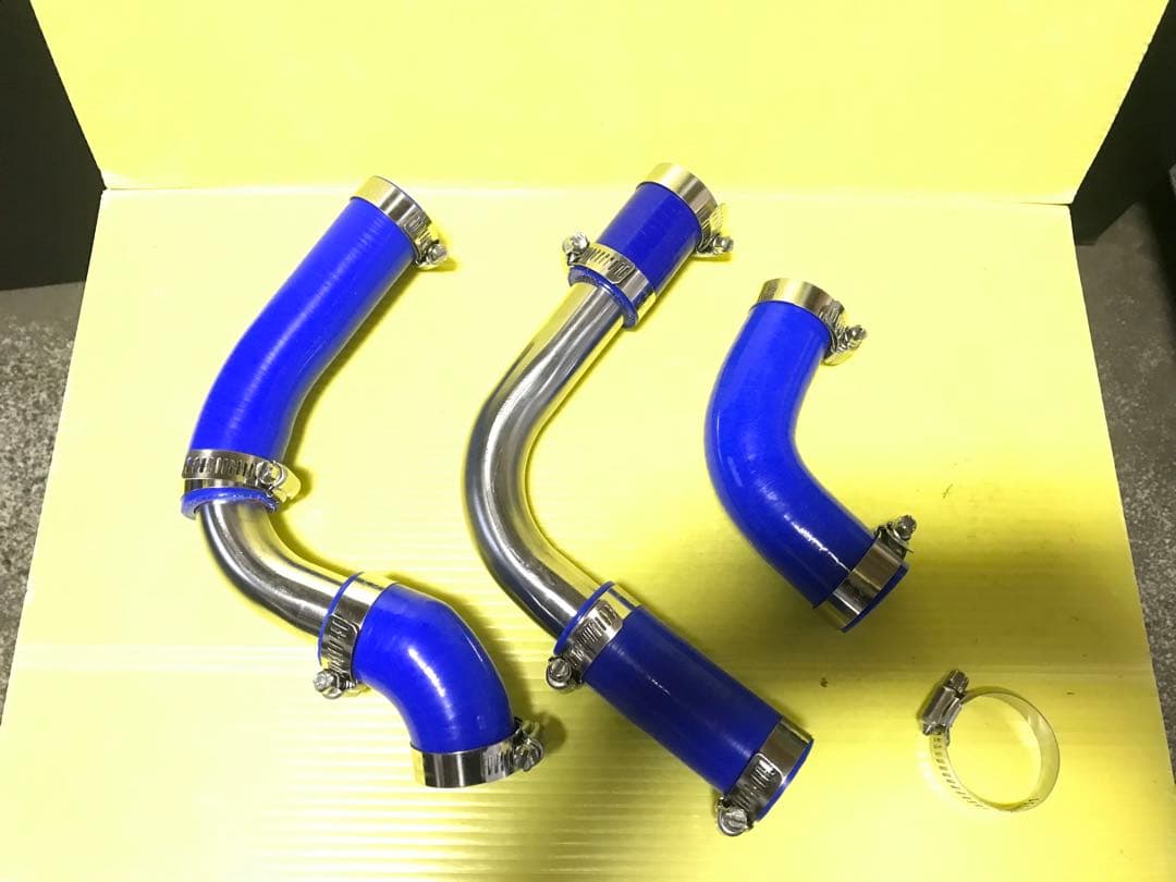 【オーダー専用】ジムニーJA11 ラジエターホース 3点set SUSパイプMT