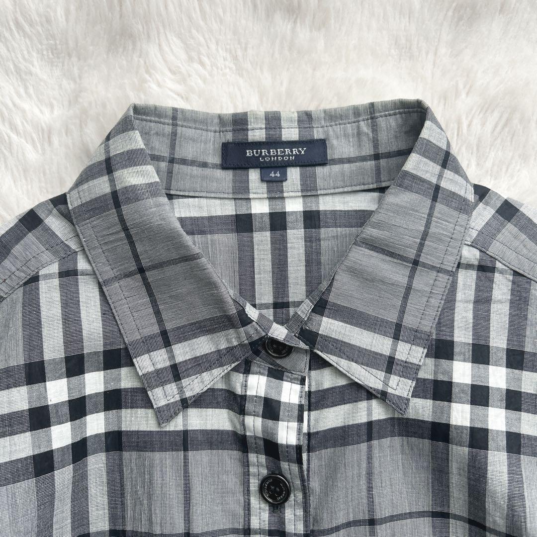 大きいサイズ44✨バーバリーロンドン★シャツワンピース ベルト　ノバチェック