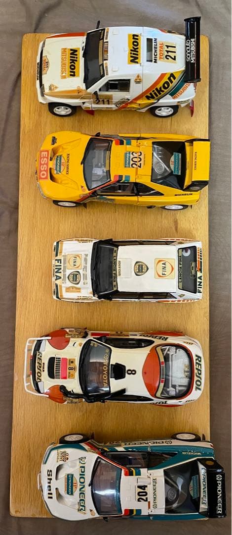 パジェロ プジョー405 ランチア インテグラーレ トヨタ セリカGT-FOUR