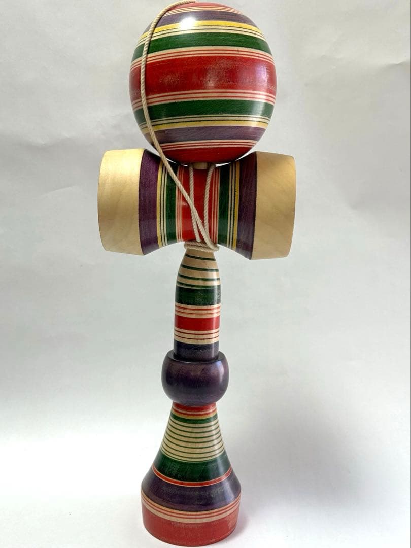 巨大けん玉 高さ約45cm 木製 未使用 古品 インテリア・ディスプレイにも