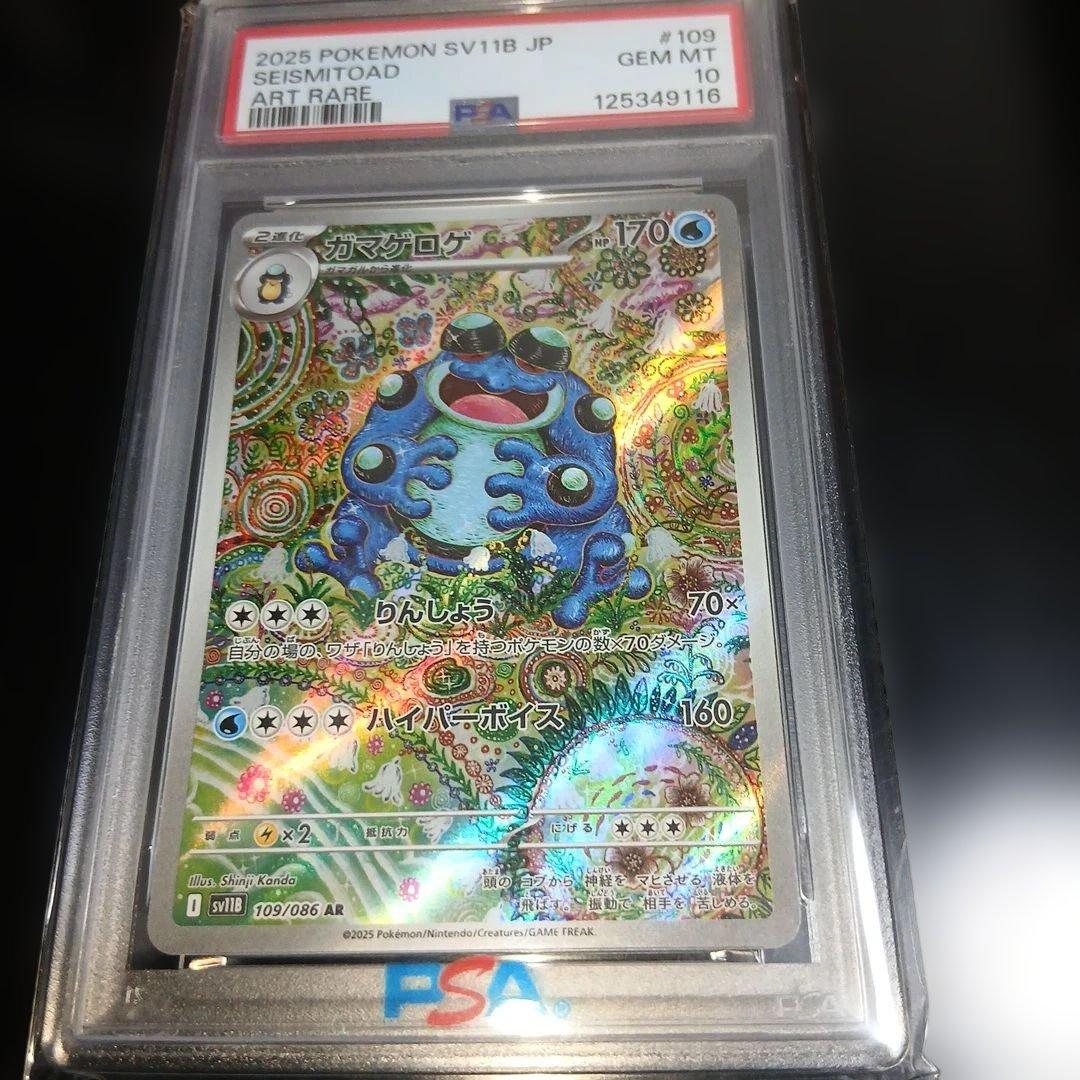 ポケモンカードPSA10、2枚+BOX