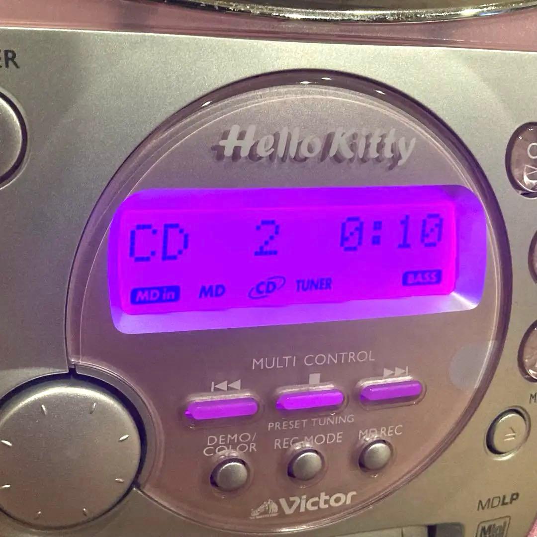【レア】キティちゃん　Hello Kitty CDコンポ ビクター　サンリオ