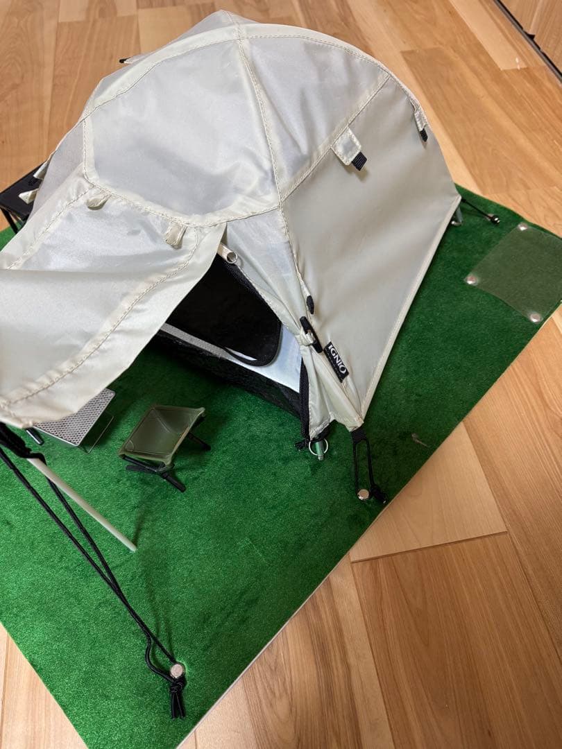 IGNIO イグニオ ミニチュアテント 12/1 セット ミニチュアハウス