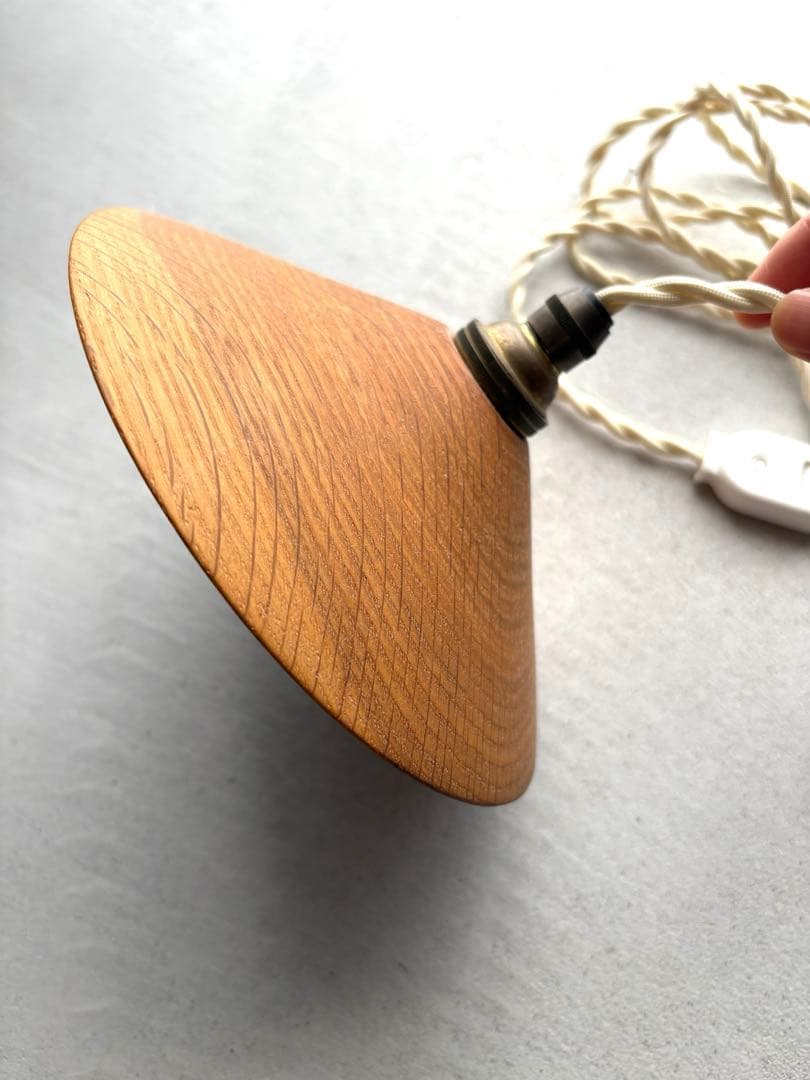 クランクマルチェロkrank marcello ウッドシェード ペンダントライト