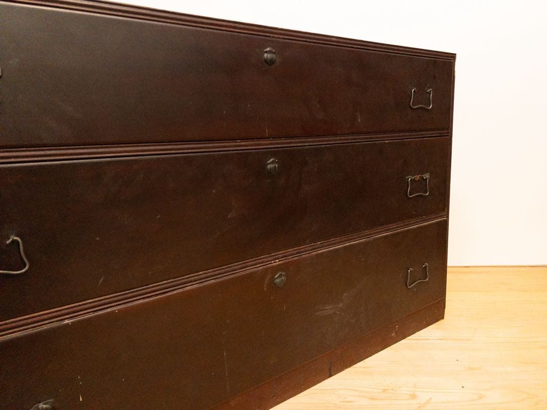 和箪笥　チェスト　M075　古道具　古家具　和家具　ビンテージ　アンティーク