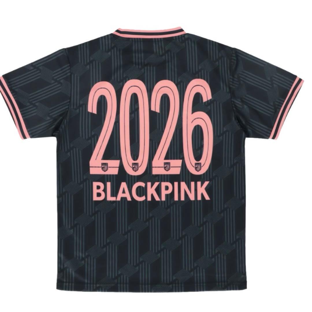 FC東京×BLACKPINK コンフィットTシャツ ブラック L