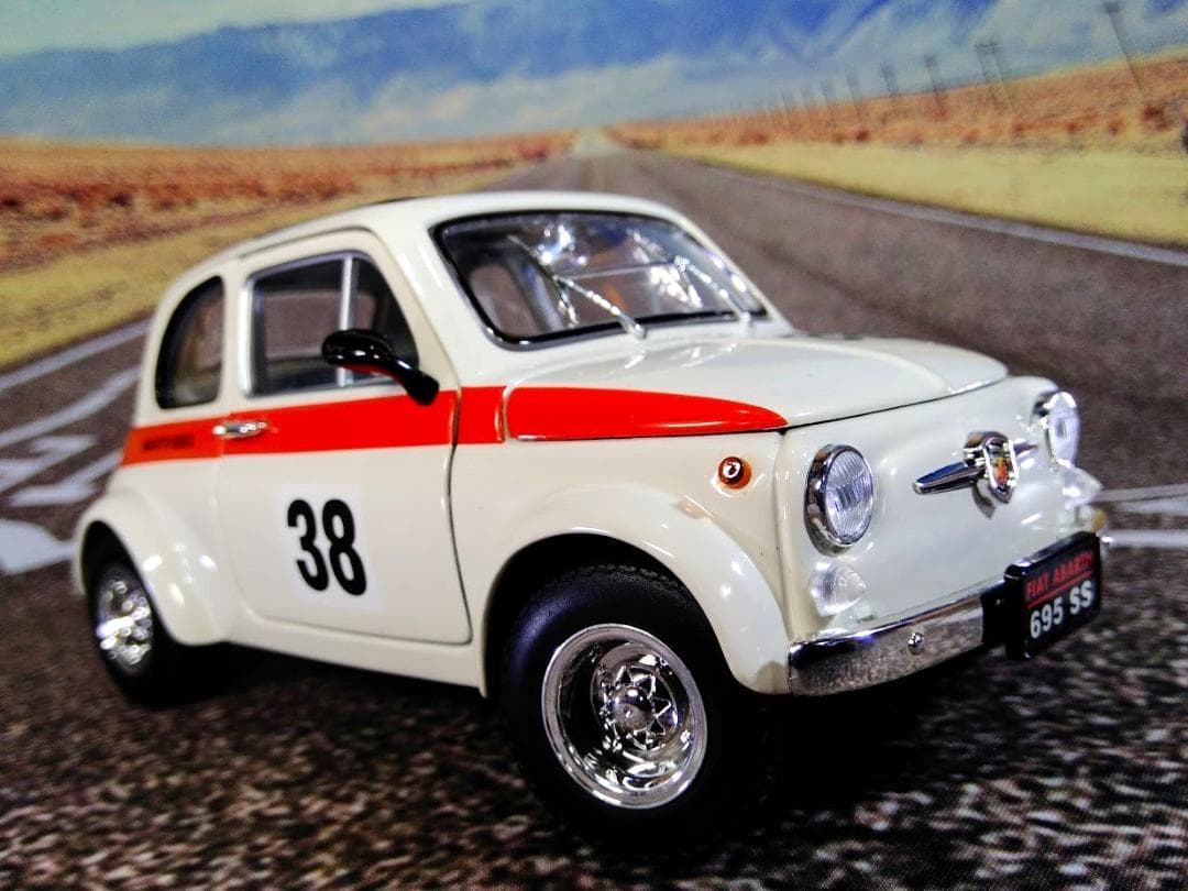 1/18 ロードシグネチャー 1963 フィアット アバルト 695SS