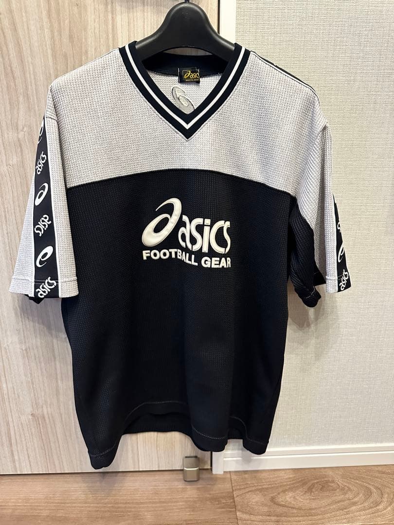 90's ASICS アシックス ジャージ ロゴ刺繍 セットアップ