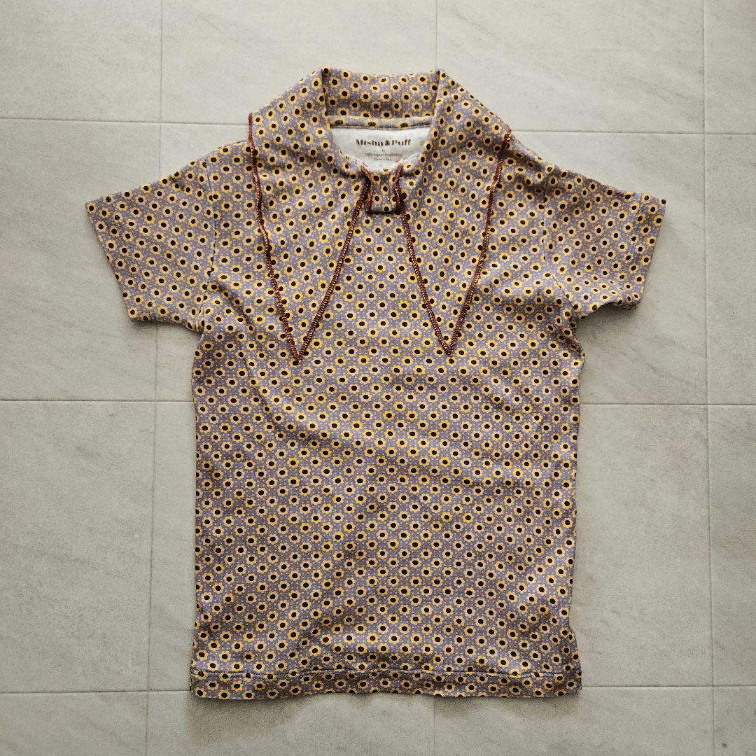 Misha&Puff スカウトT 8y Pewter Flower Dot