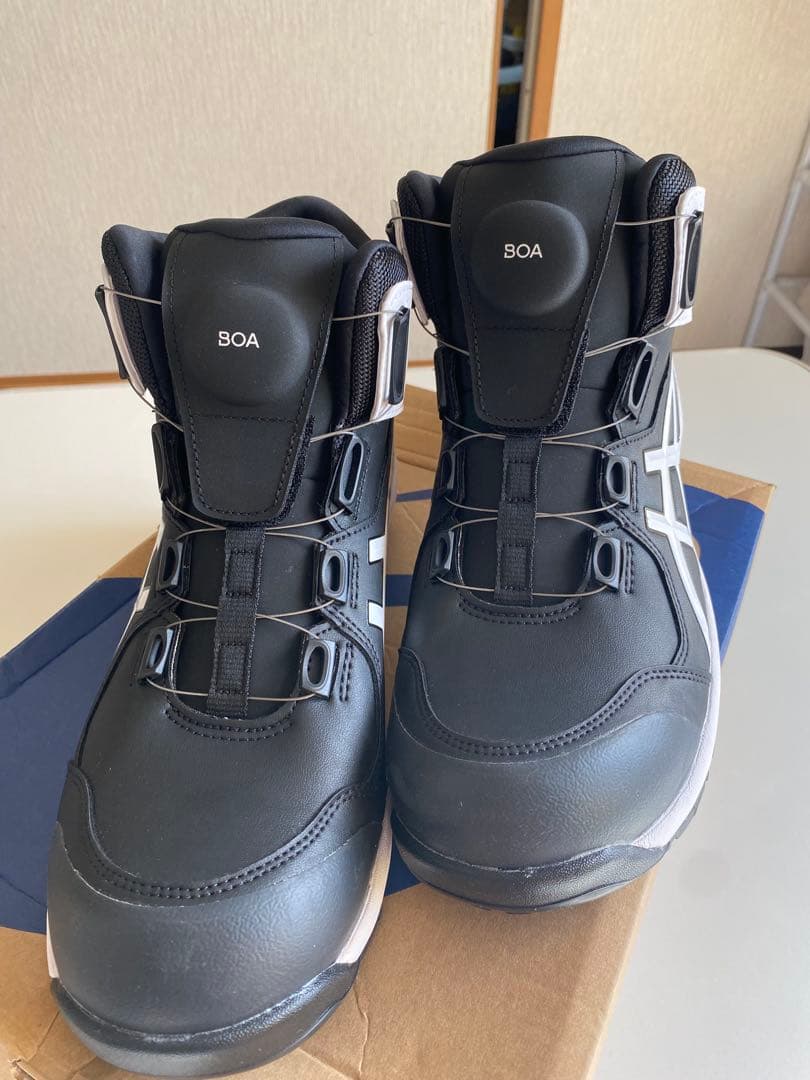 ASICS CP BOAシステム安全靴 ブラック/ホワイト