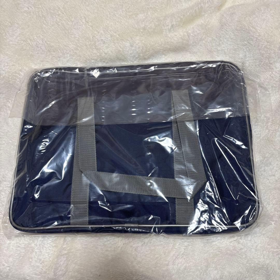 【新品・未使用】値下げ済　旧　ワッペ　紺色　マルミ運動具店　スクールバッグ