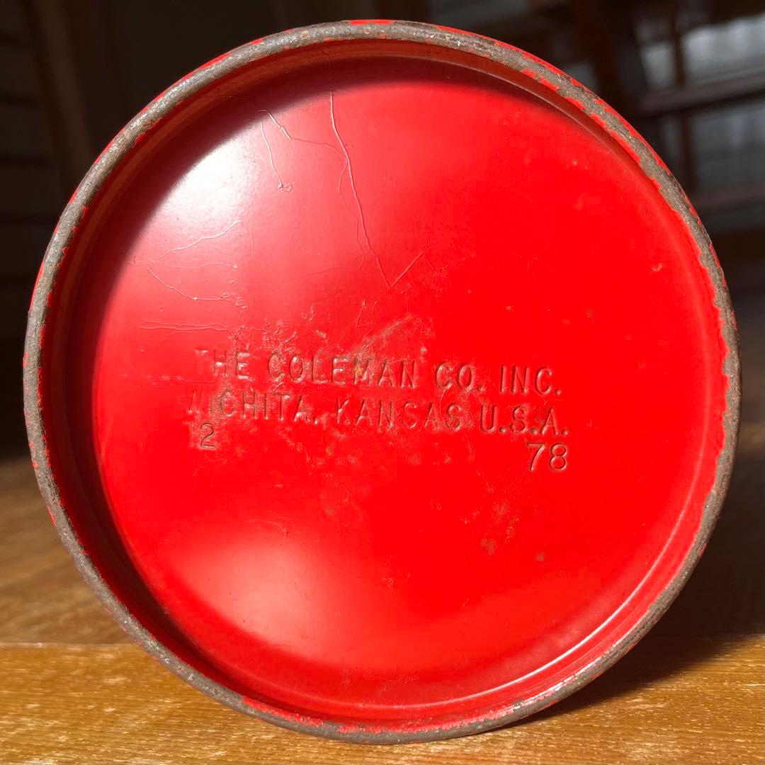 Coleman レッドガソリンランタン 1978年製