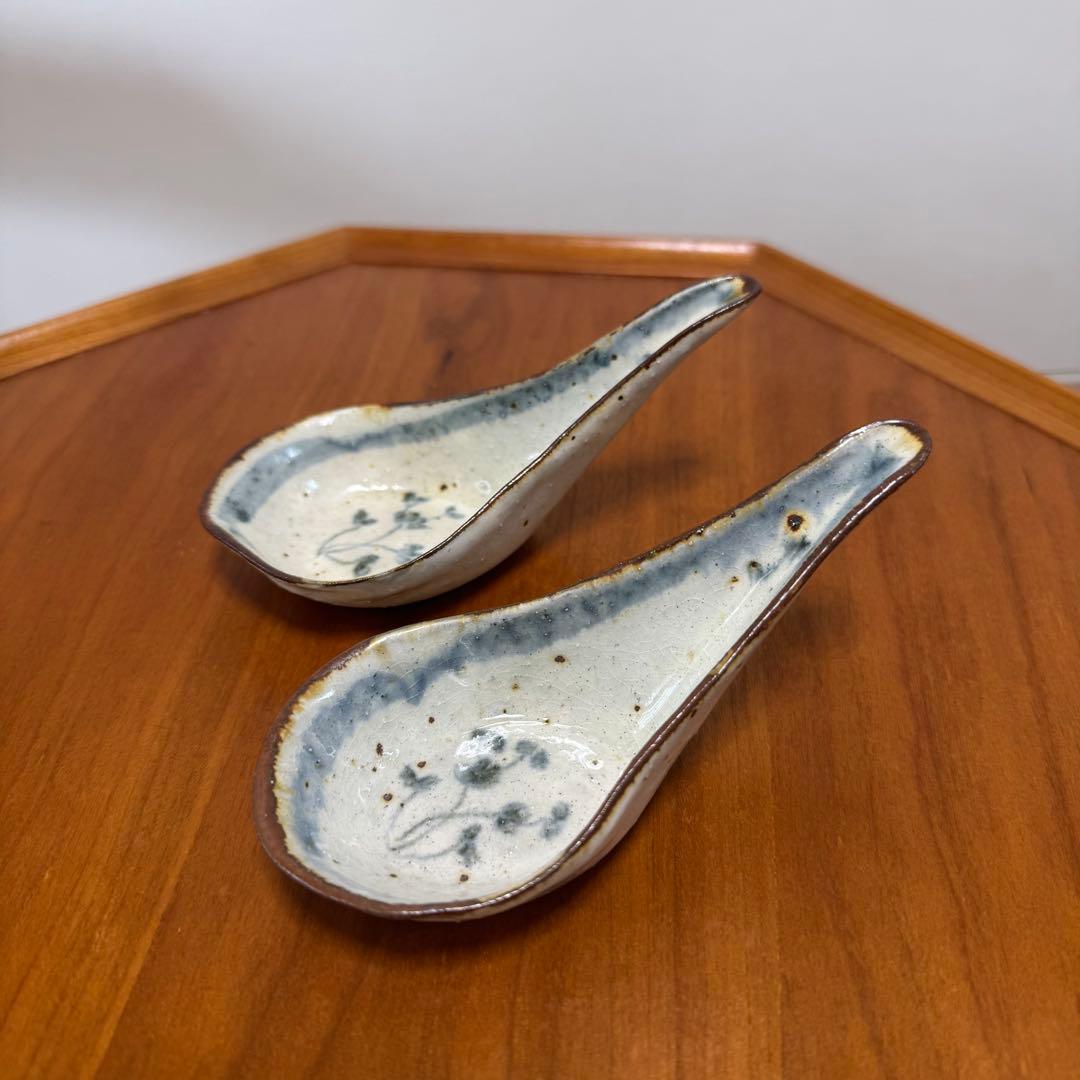 貴重！新品未使用★市野吉記さんレンゲ2点セット