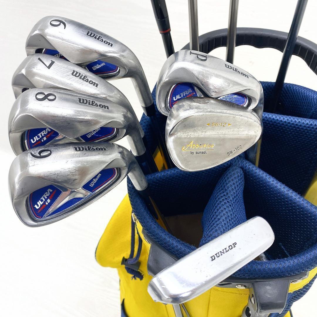 TaylorMade テーラーメイド ウィルソン ゴルフ クラブ 初心者 セット