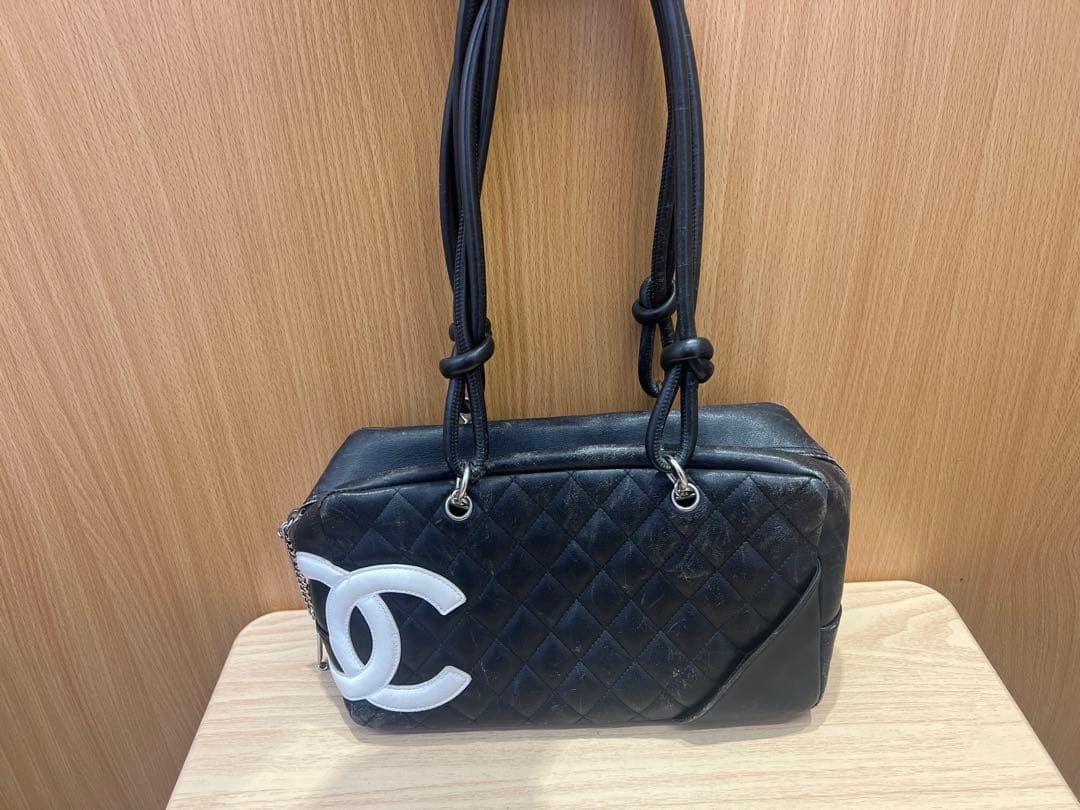 CHANEL シャネル カンボンライン ショルダーバッグ トートバッグ 正規品