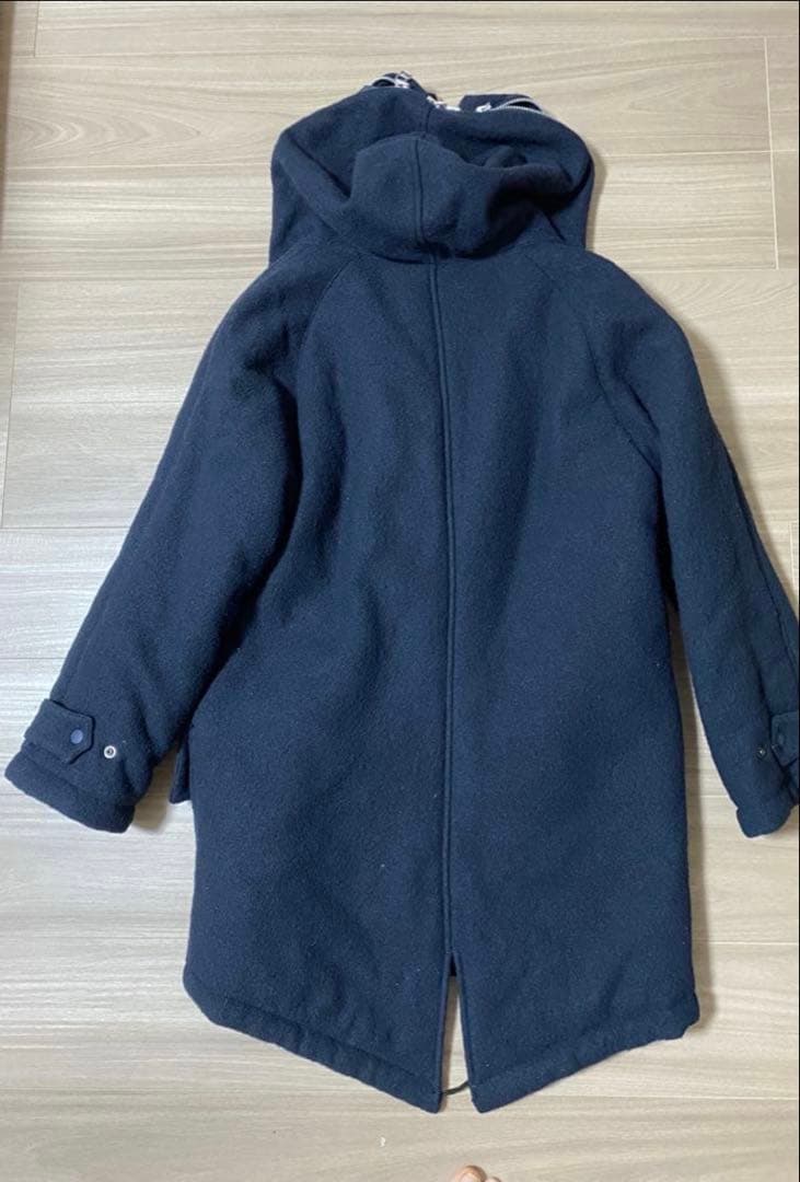 final  多重ジップモッズコート