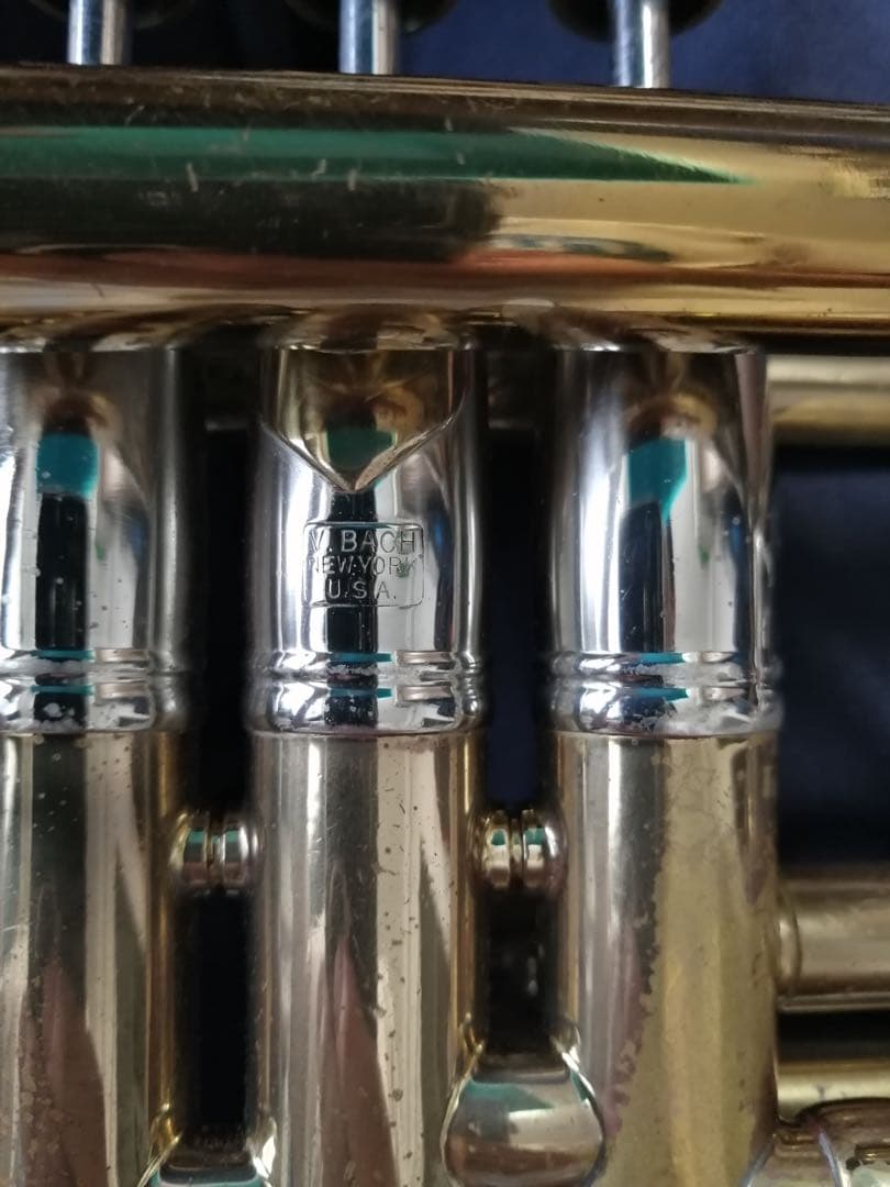 Bach ニューヨークバックトランペット　1950年製とラニオンブルースケース