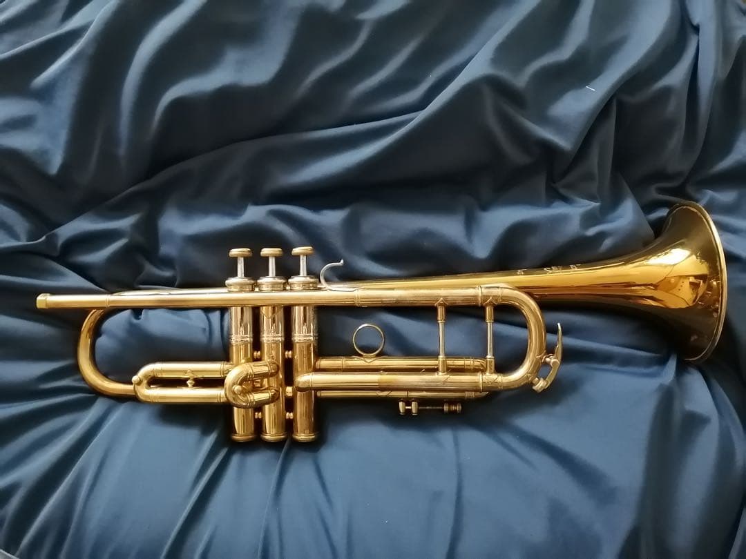 Bach ニューヨークバックトランペット　1950年製とラニオンブルースケース