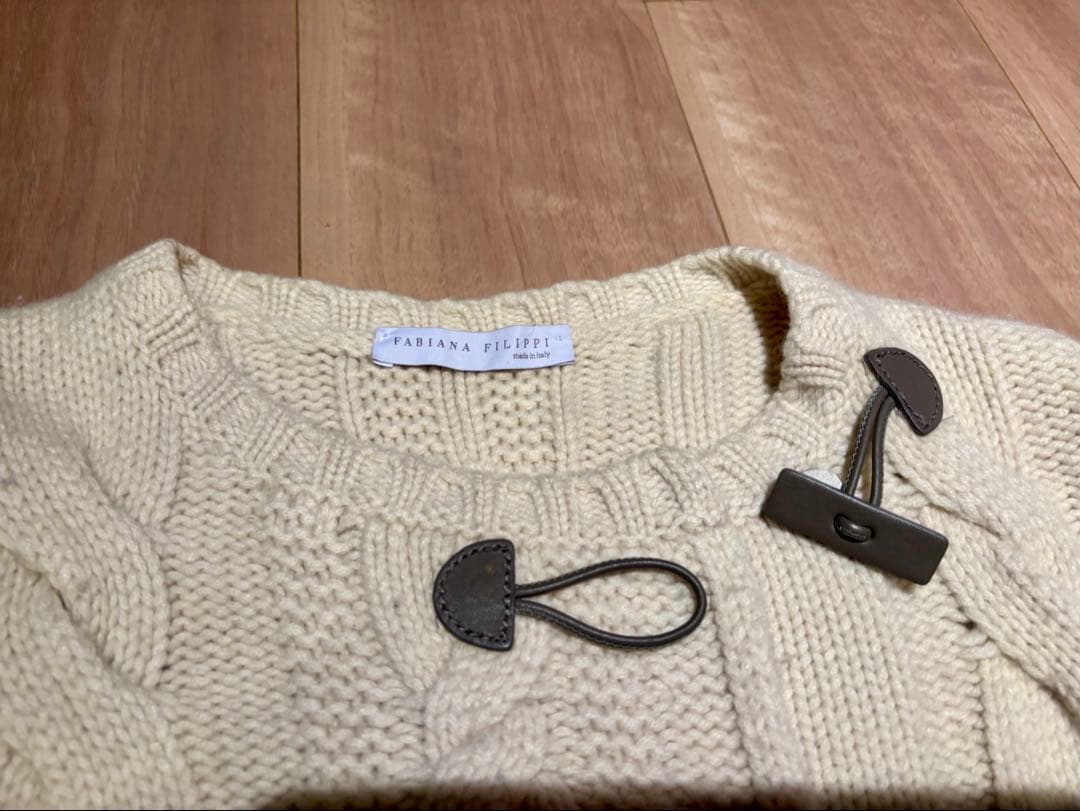 FABIANA FILIPPI ファビアナ フィリッピ　カシミア混 ニットM