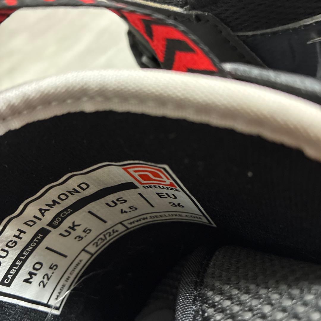 スノーボードブーツ(子ども用) 黒白