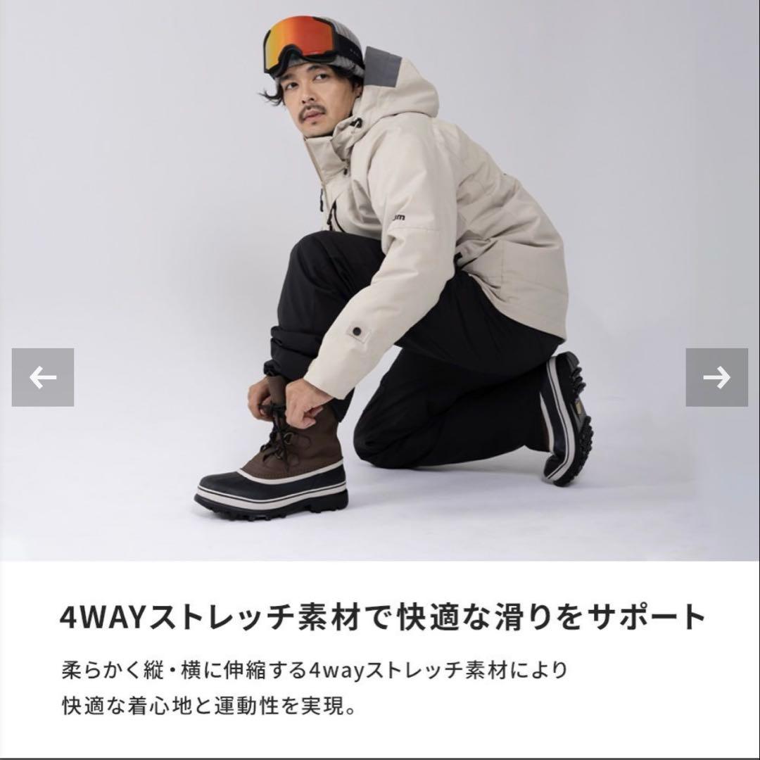 本日最終日特価【新品未使用】nnoun スキーウェア 25/26モデル上下セット