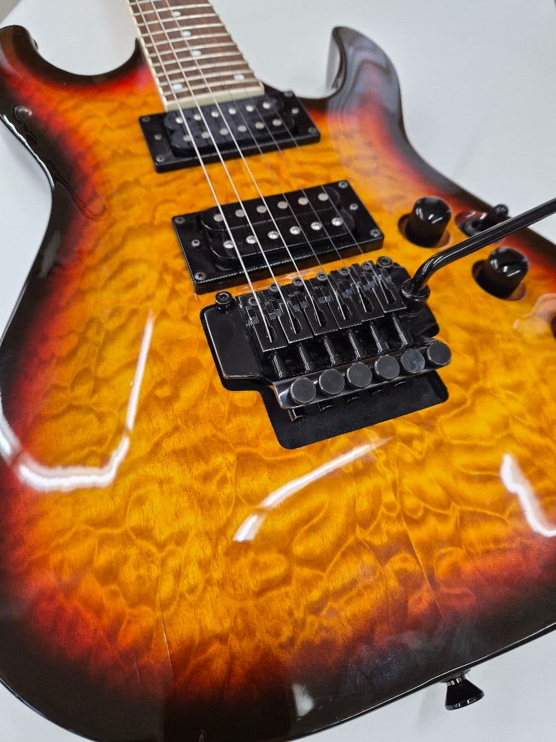 BST-480 3TS (Bacchus)限定生産 　エレキギターフロイドローズ