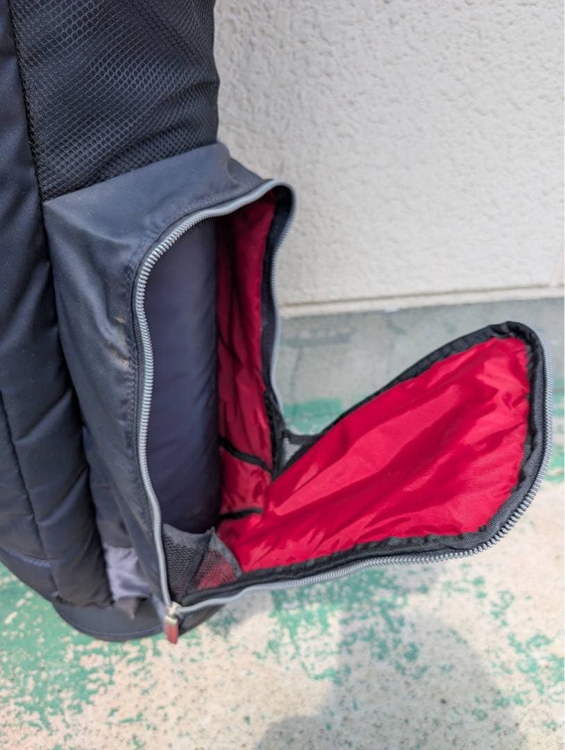 【リユース品】オノフ　キャディーバッグ　ONOFF ナイロン地　黒　5ポケット