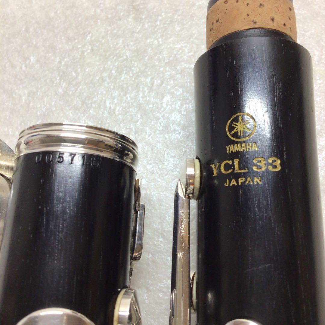 (52) YAMAHA ヤマハ　B♭クラリネット　YCL-33 程度良好