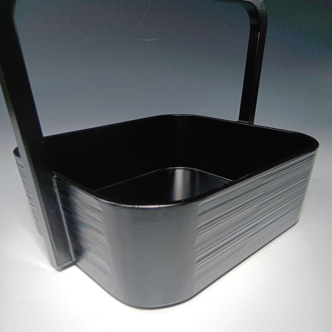 値下げ茶道具　宗恵　黒一関塗虫籠　莨盆　 共箱　美品