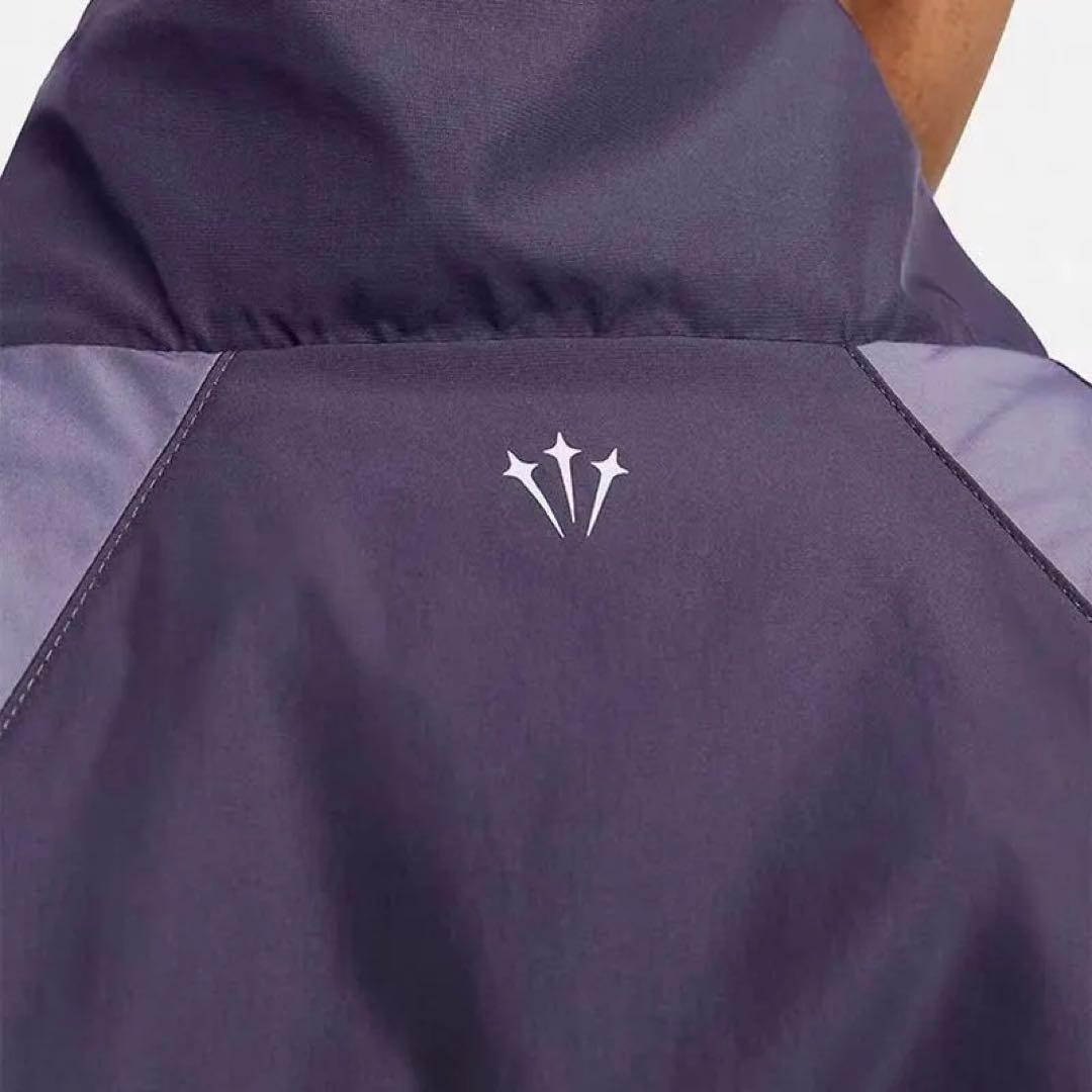 NIKE×NOCTA ナイキ ノクタ ナイロンジャケット　パープル紫 M
